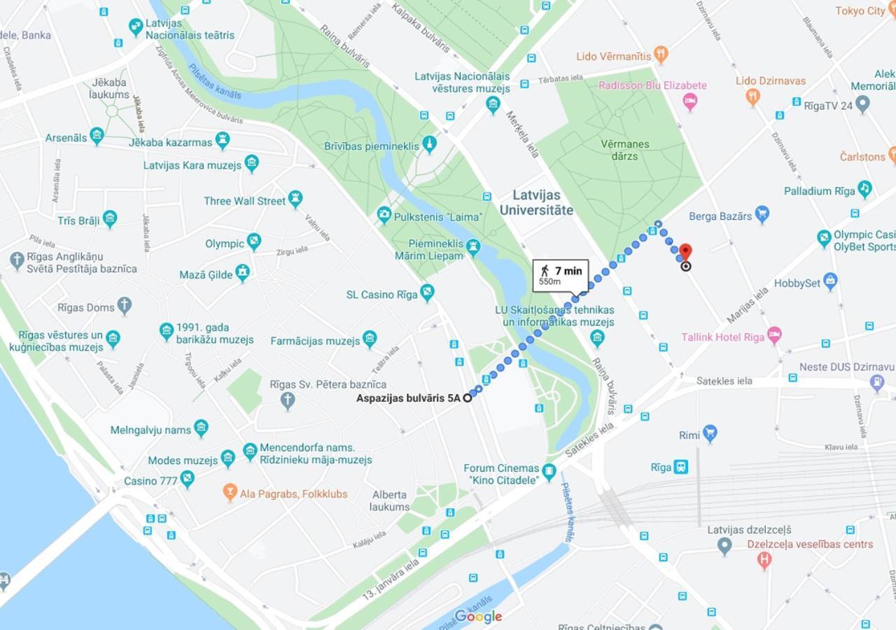 Riga Central District, Тихий Центр Города, Всё Под Боком, Удобно Exterior foto
